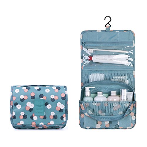 90 Points Hanging Nylon Toiletry Bag, Cosmetic Carry Case, Travel ...