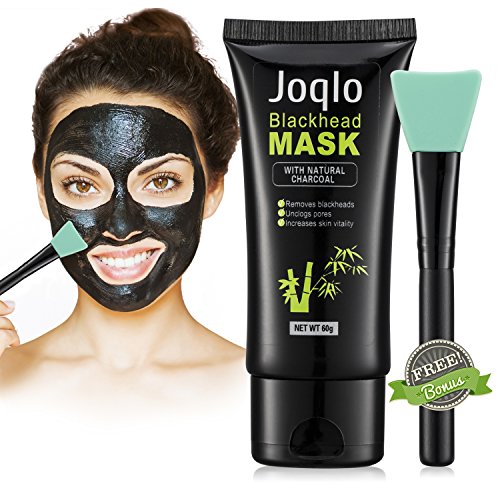 Joqlo Blackhead Remover Mask,60g Charcoal Deep Cleansing Peel-off Black ...