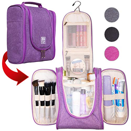 Premium Travel Toiletry Bag for Women and Men | Hanging Toiletry ...
