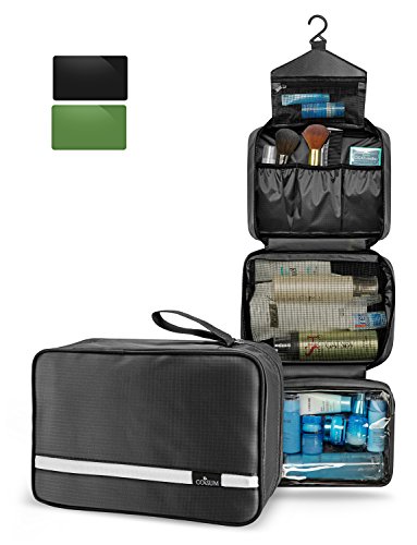 Hanging Travel Toiletry Bag | Toiletry Kit for Men and Women | Foldable ...