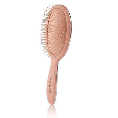 Framar Detangling Hair Brush – Detangler – No More Tangles (Champagne ...