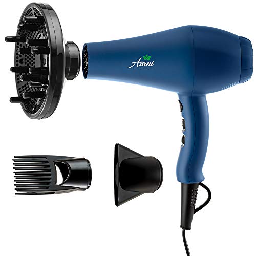 Negative Ion Hair Blow Dryer With Diffuser Professional Anti Frizz 1875w Extra Fast Infrared 