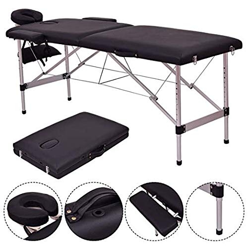 Safeplus 84 L Folding Massage Table Massage Bed Professional Spa Bed Carry Case Portable 7561