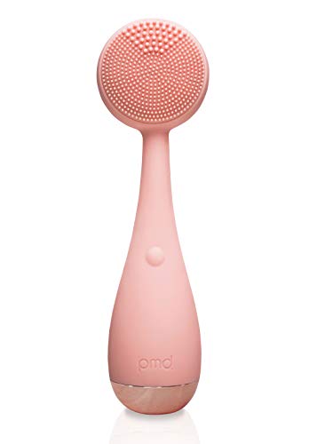 PMD Clean | Smart Facial Cleansing Brush and Face Massager Device for Youthful Skin | Blush with Rose Gold