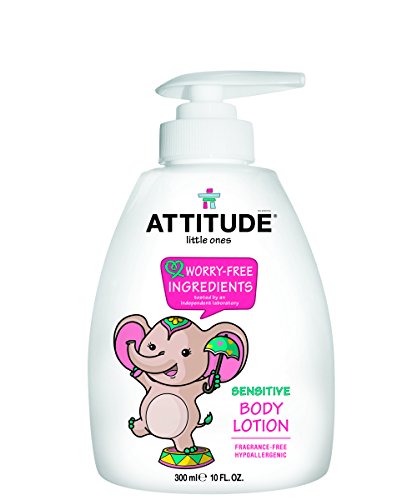 ATTITUDE Baby Lotion, Fragrance Free, 10 Fluid Ounce